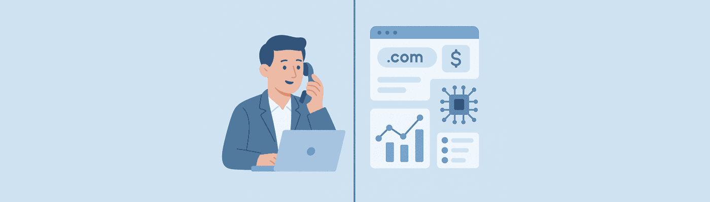 Can AI Replace the Domain Broker? A Look at AI Tools for Domain Investors